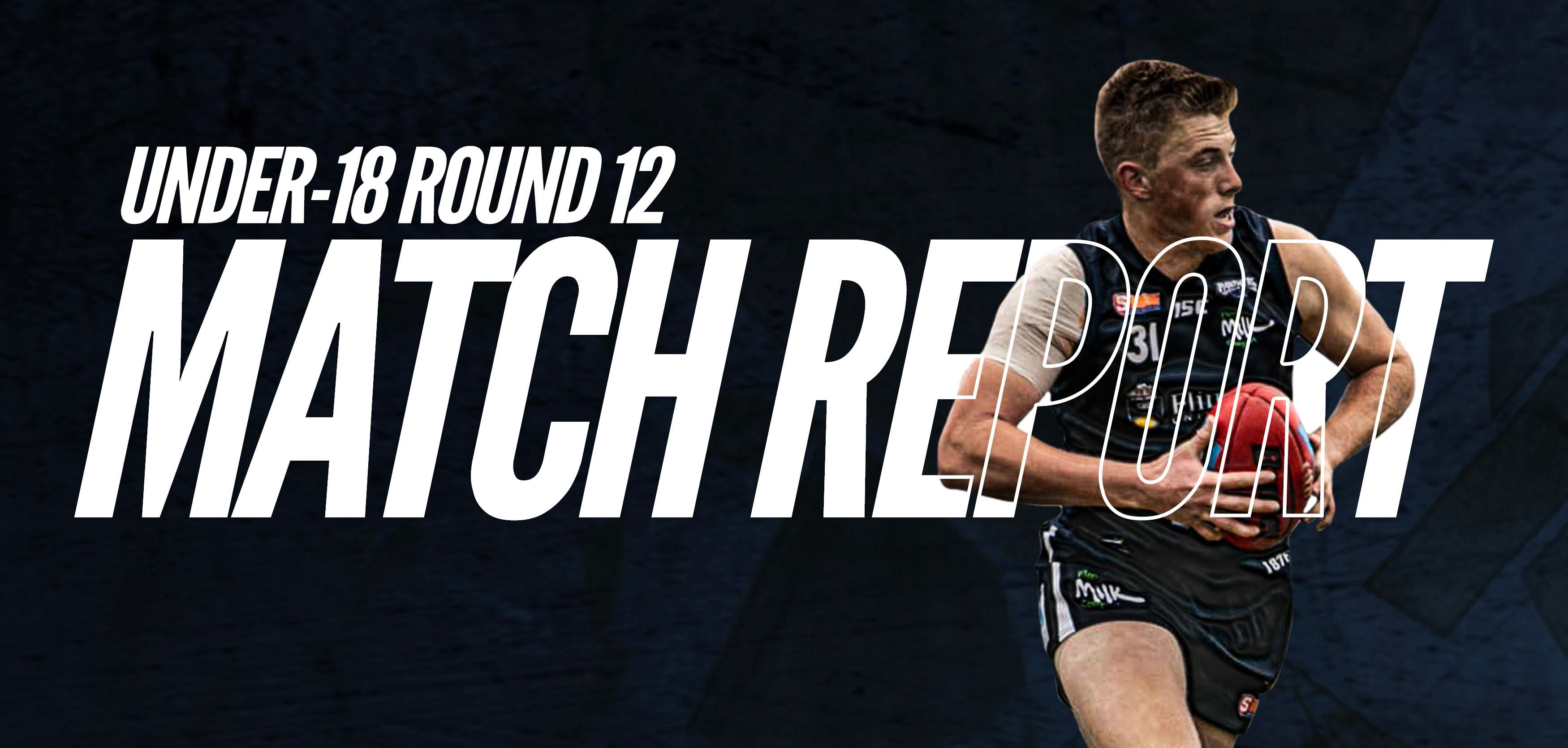 Under-18 Match Report Round 12: South vs West Under-18 Match Report Round 12: South vs West